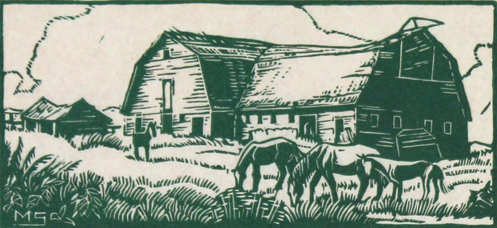 Margaret Dorothy Shelton (1915-1984) - Wm. Krems Barn; 1979