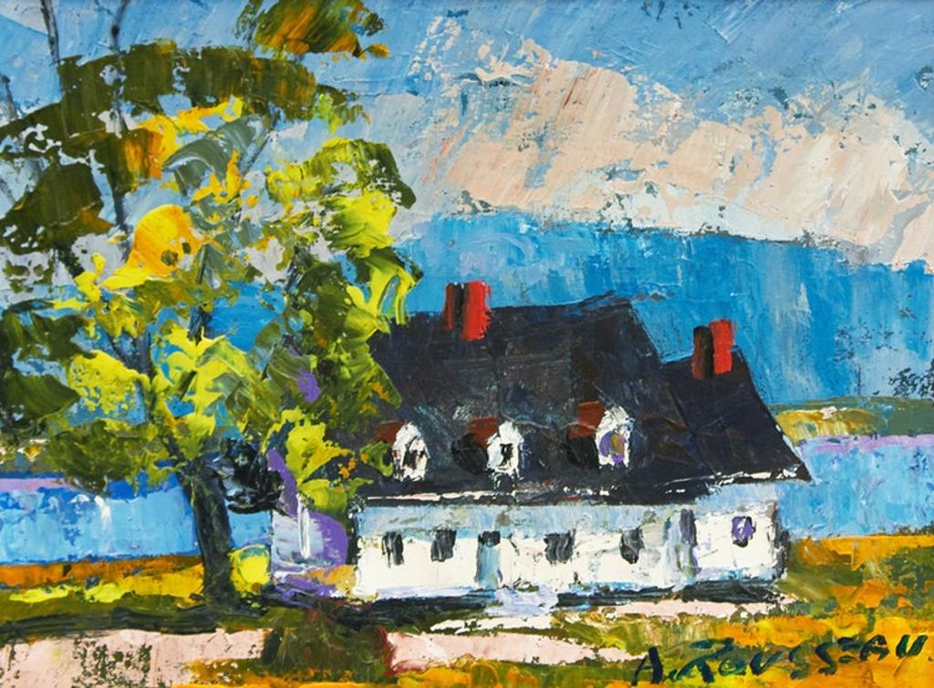 Albert Rousseau (1908-1982) - Ferme à St-Valier