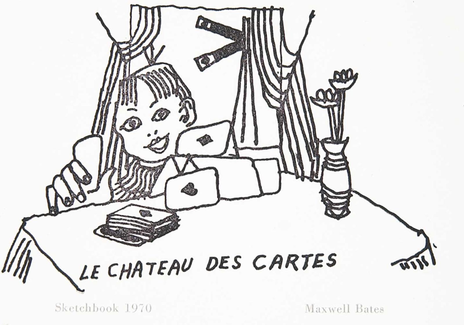 Maxwell Bennett Bates (1906-1980) - Le Chateau des Cartes