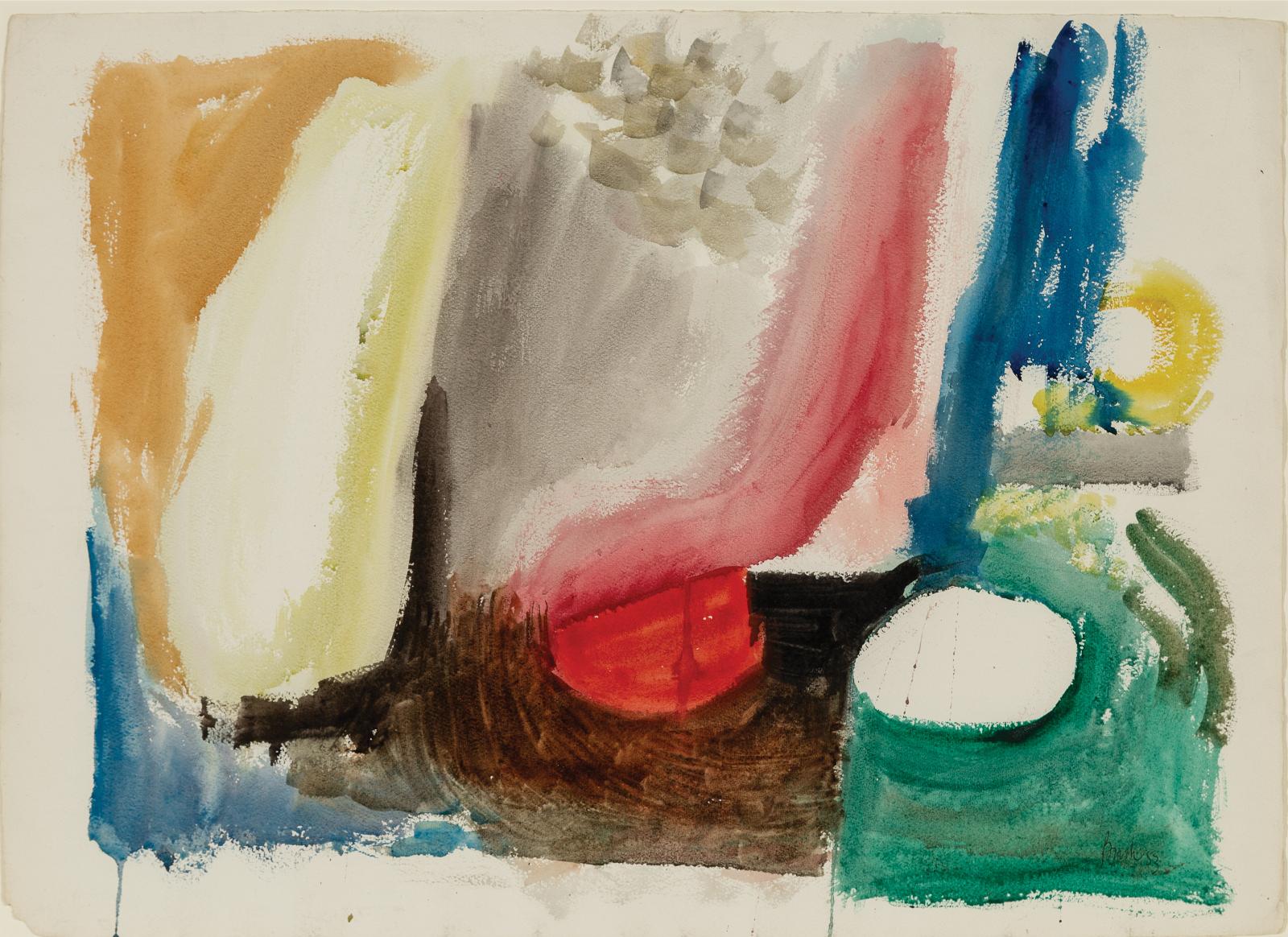 Jack Hamilton Bush (1909-1977) - A Pleasant Day, 1953