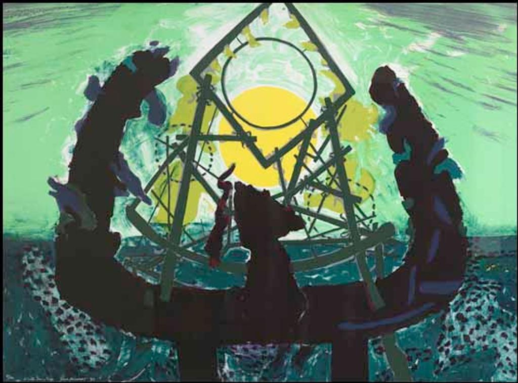 Jack Leaonard Shadbolt (1909-1998) - Winter Sun Trap