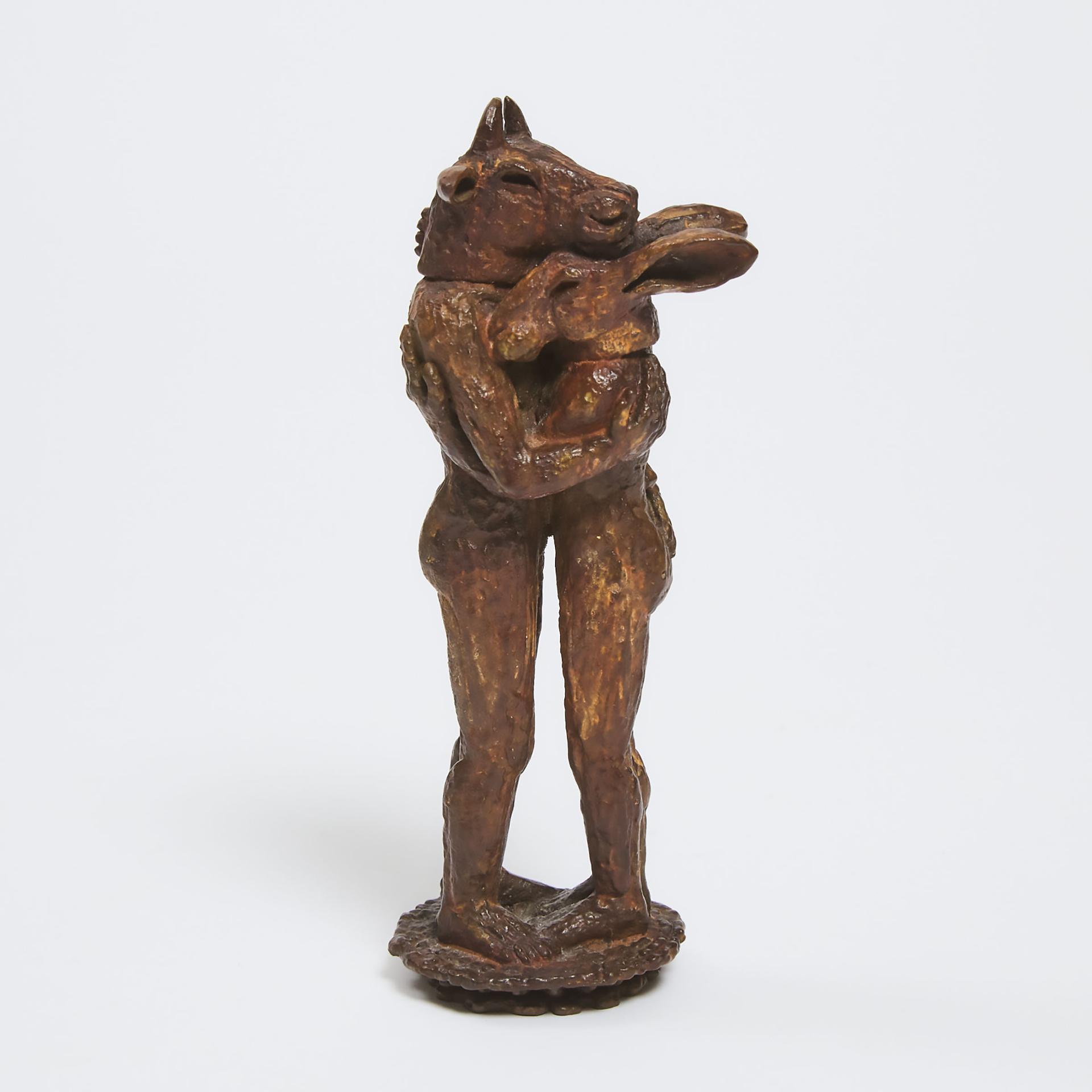 Sophie Ryder - HUGGING, SMALL, 2016 (B/16/09)