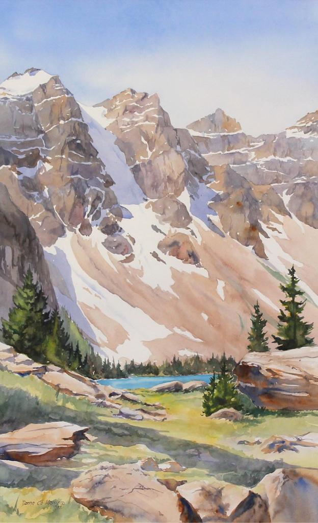 Donna Jo Massie (1948) - Moraine Lake; 1993