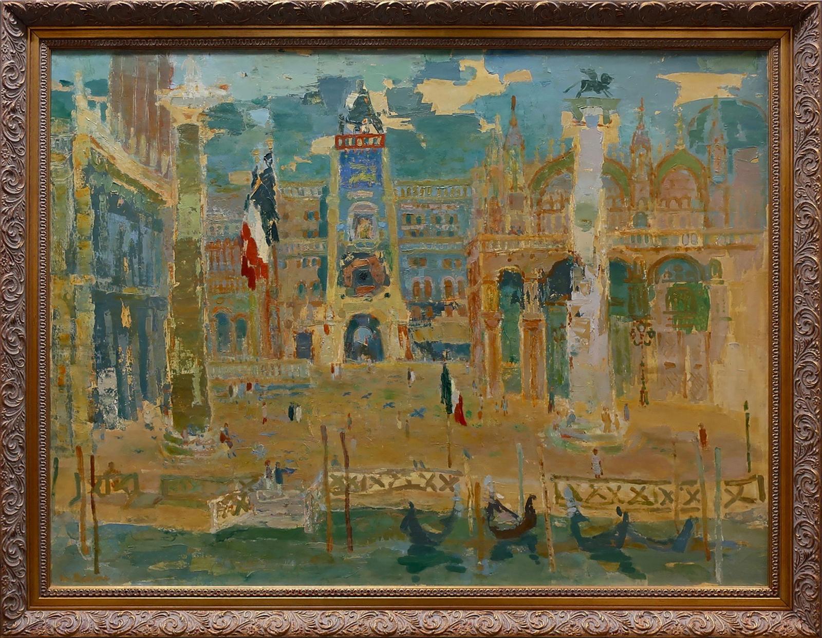 Marthe Rakine (1926-1996) - Piazzetta, Venice