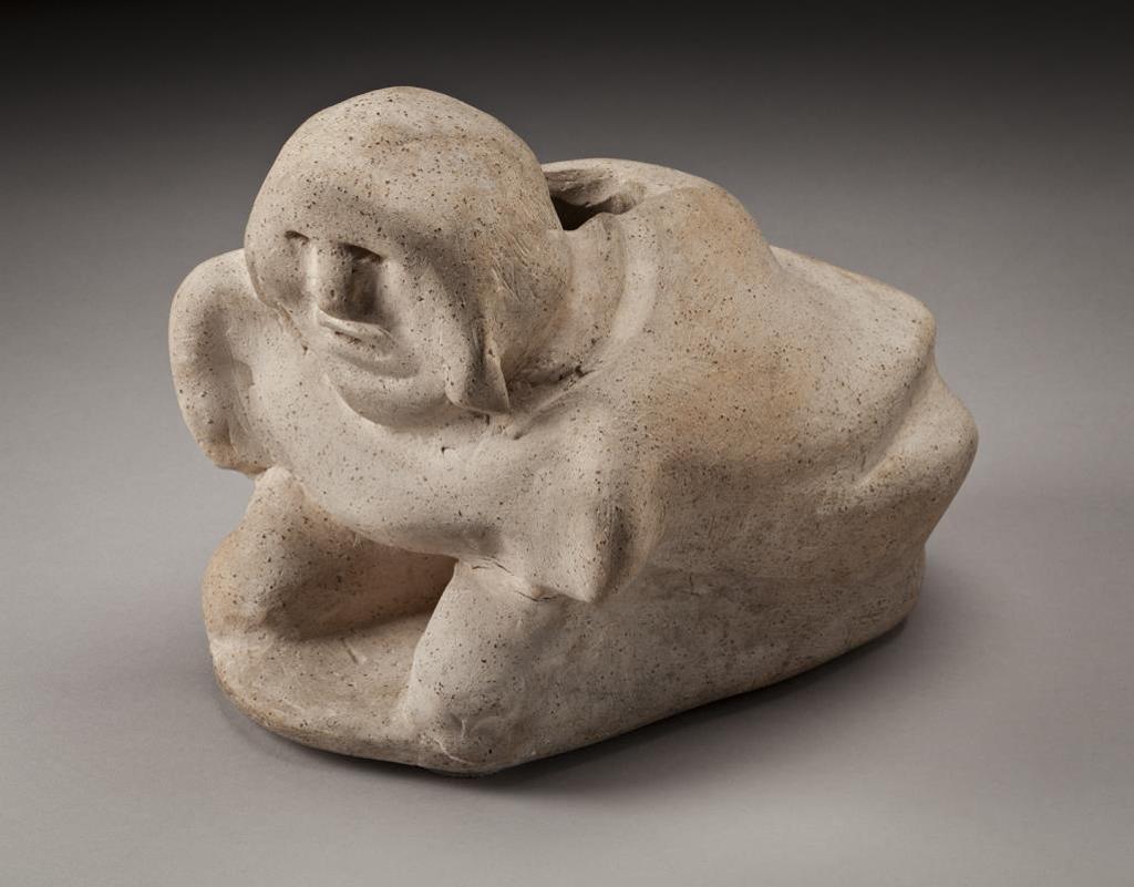 John Kavik (1897-1993) - Kneeling Woman, c. 1965-67