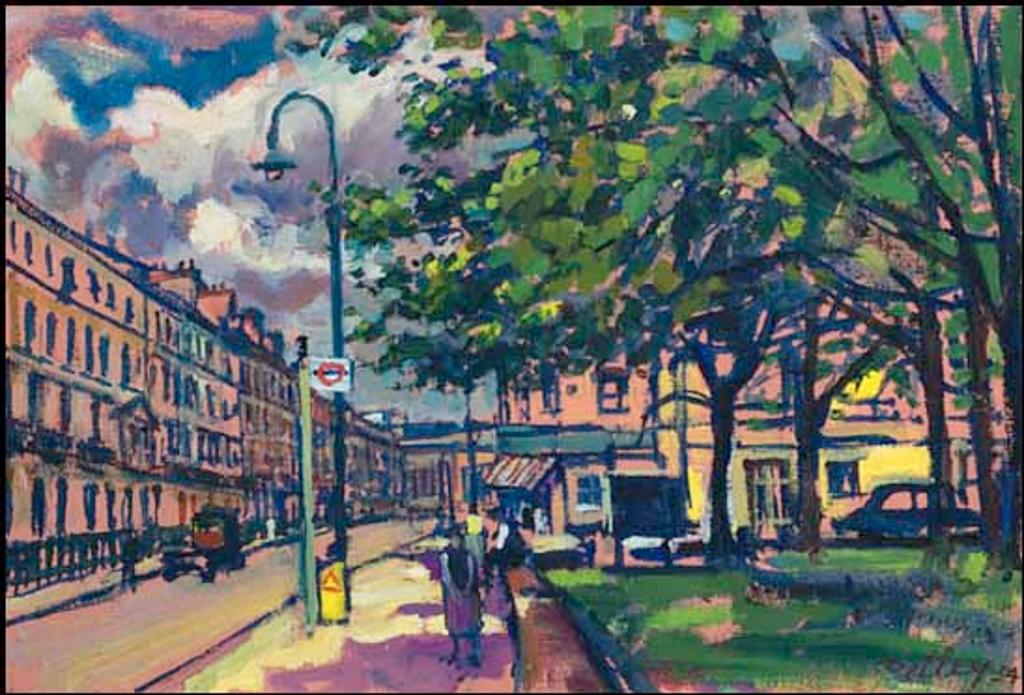 Llewellyn Petley-Jones (1908-1986) - Albany Street, Marlyebone, London