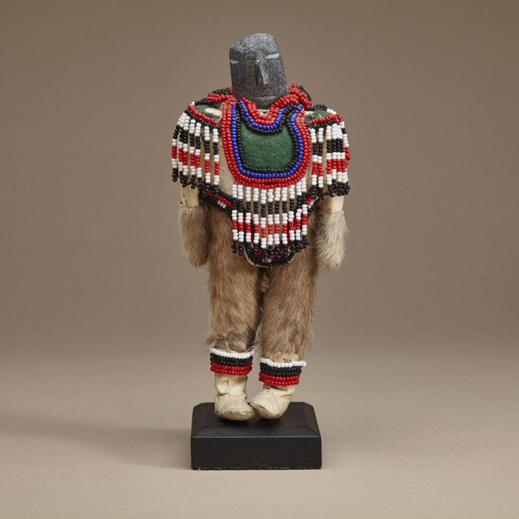 Eva Talooki Aliktiluk (1927-1995) - Woman Wearing A Beaded Skin Amautiq