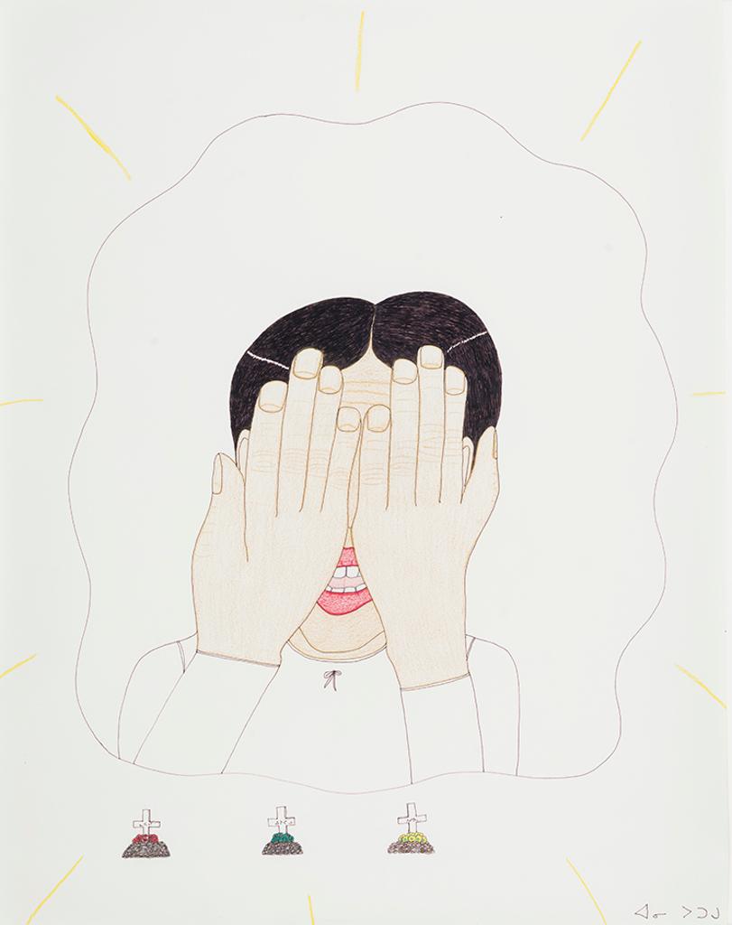 Annie Pootoogook (1969-2016) - Composition (Remembering Ancestors)