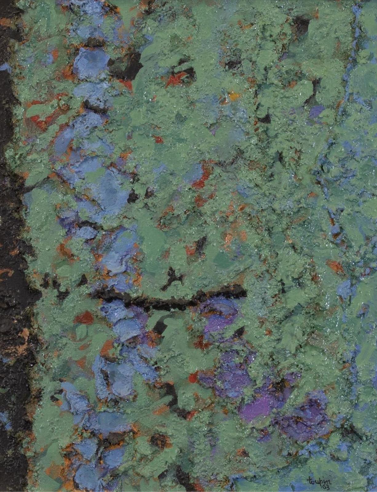 Fernand Toupin (1930-2009) - Abstract Composition; 1963