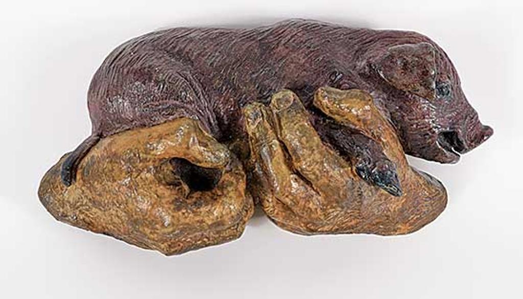 Joseph Hector Yvonne (Joe) Fafard (1942-2019) - Untitled - Hand Treasures #8/10