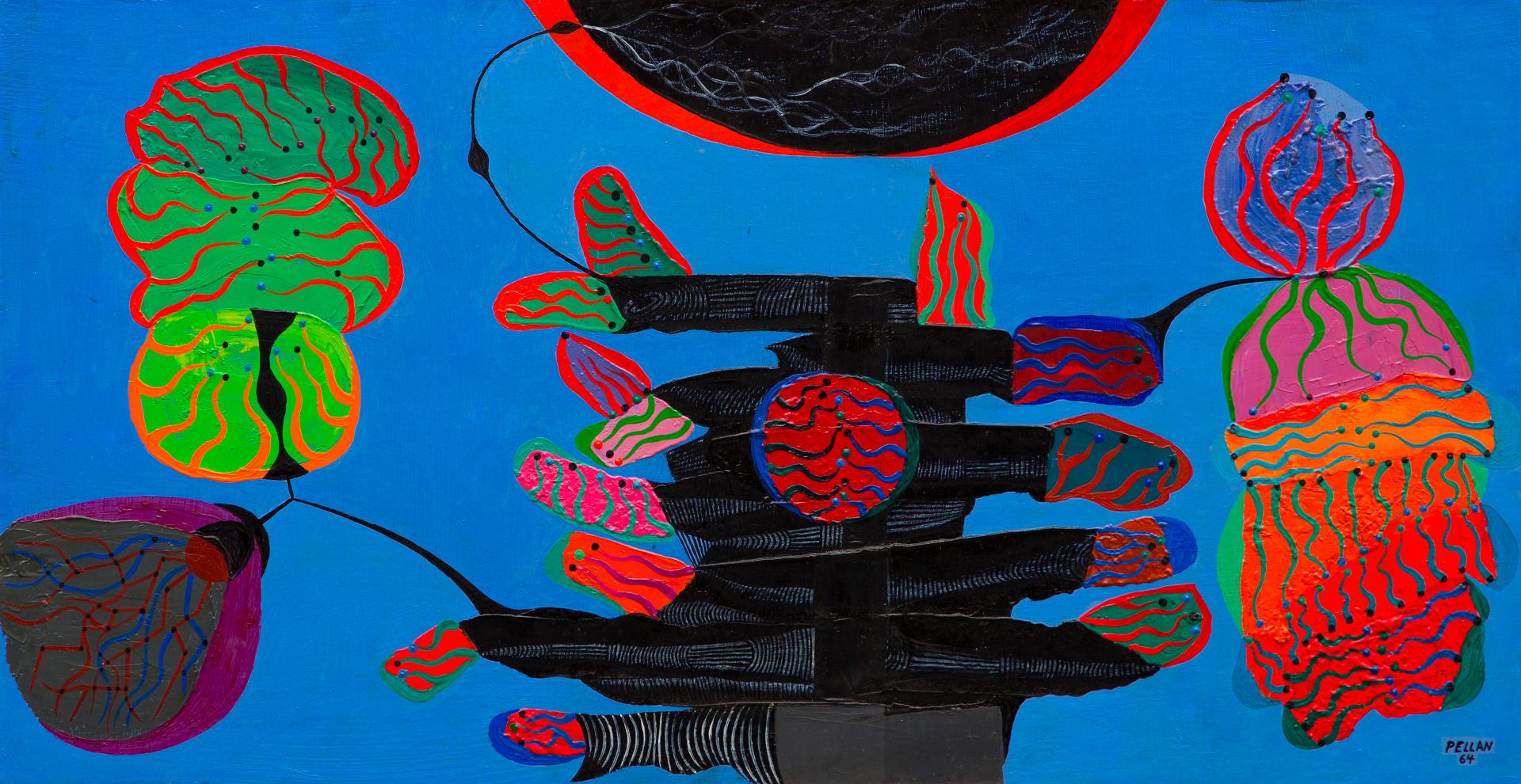 Alfred Pellan (1906-1988) - Fines tiges, 1964