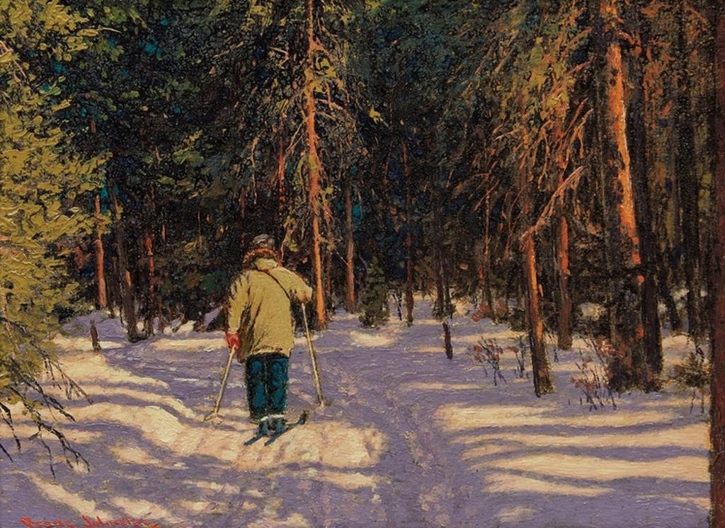Frank (Franz) Hans Johnston (1888-1949) - Into the Deep