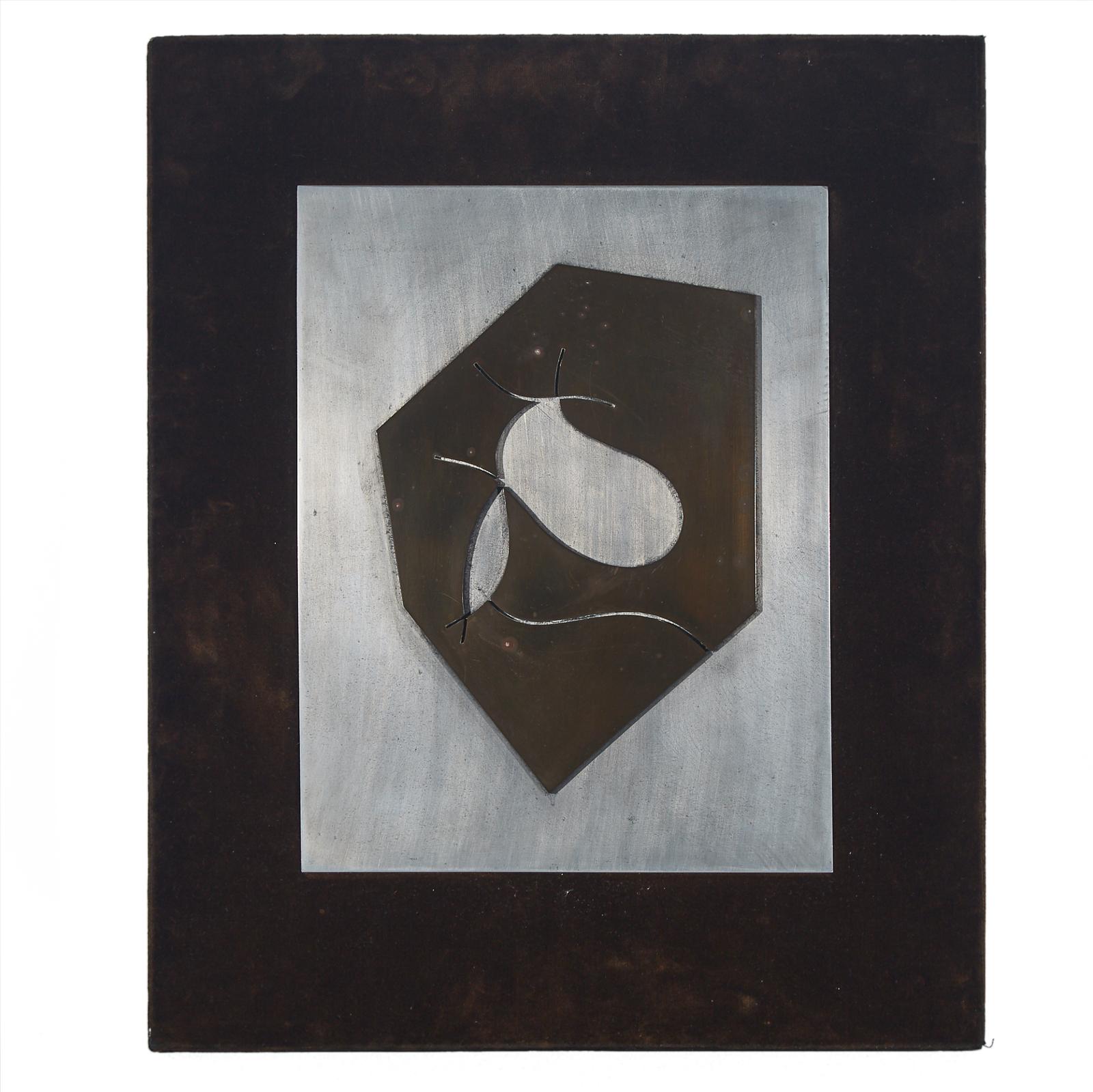 Jean (Hans) Arp (1886-1966) - Découpage No. 27 (A Bronze Relief), 1963