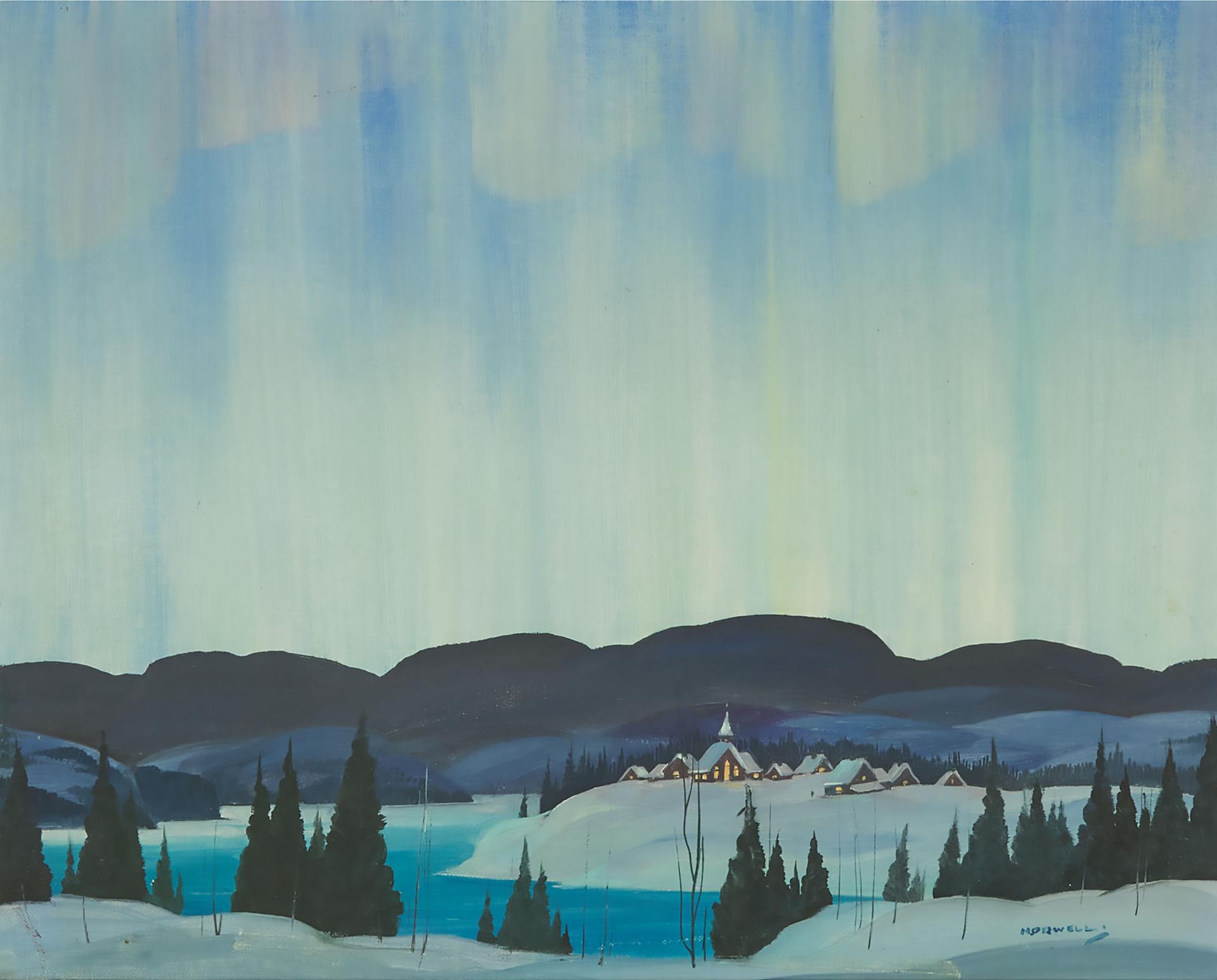 Graham Norble Norwell (1901-1967) - Northern Lights, 1962