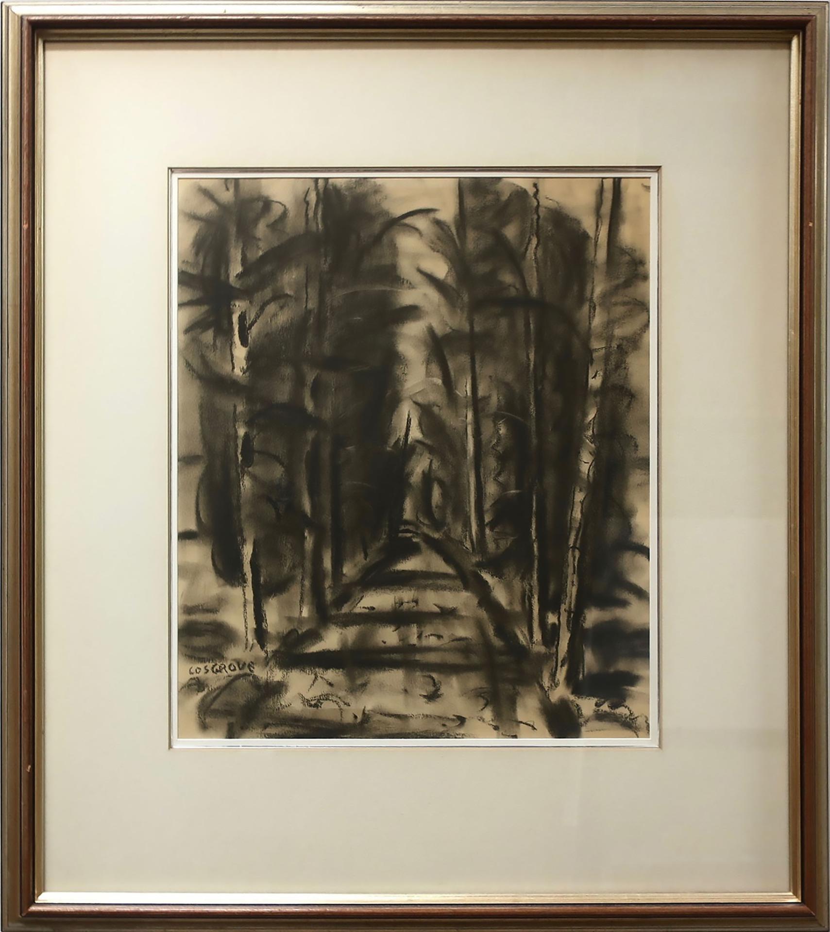 Stanley Morel Cosgrove (1911-2002) - Untitled (Tree Lined Road)
