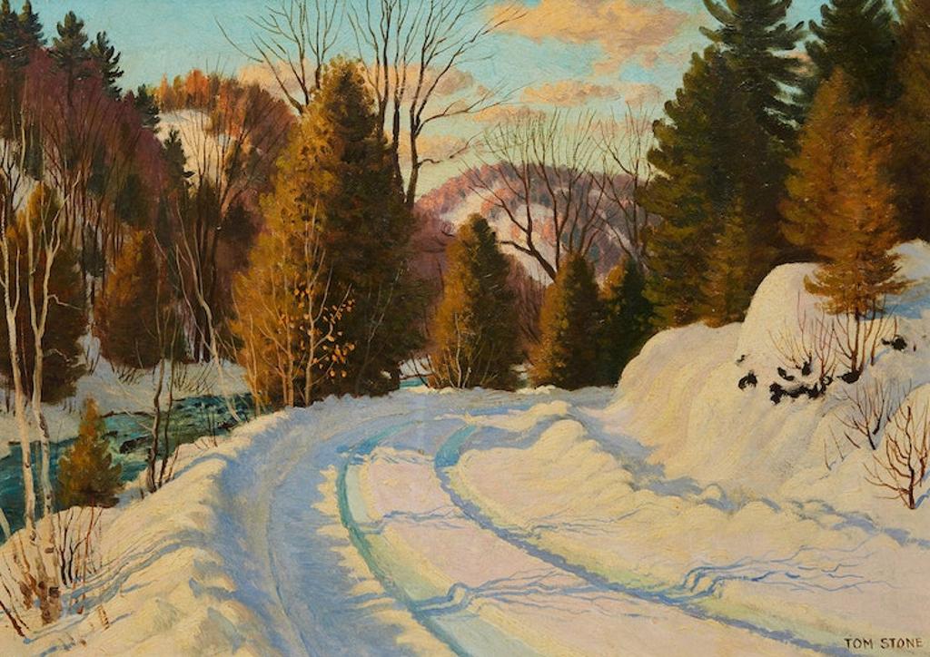 Thomas Albert Stone (1897-1978) - Winter Road