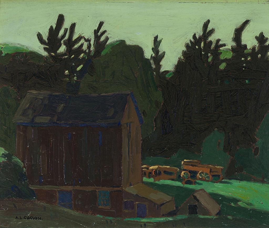 Alfred Joseph (A.J.) Casson (1898-1992) - Farm on Blythwood Rd.