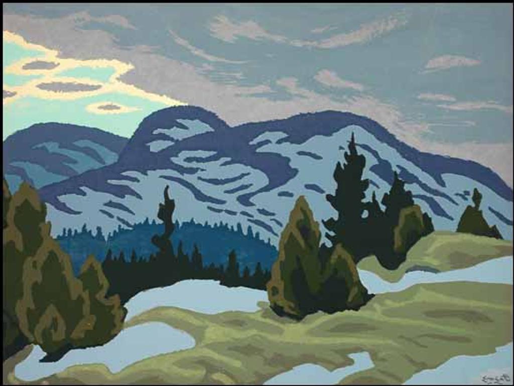 Edwin Headley Holgate (1892-1977) - Snow Clouds