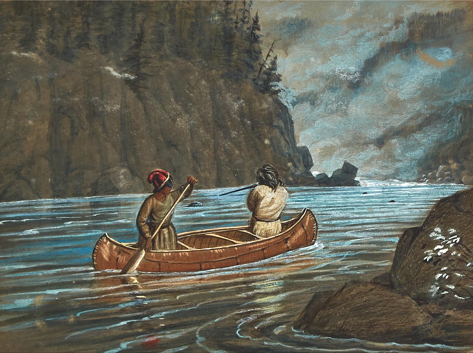 William George Richardson Hind (1833-1889) - Seal Hunting On The Moisie