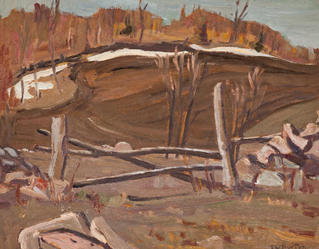 Ralph Wallace Burton (1905-1983) - The Log Gate