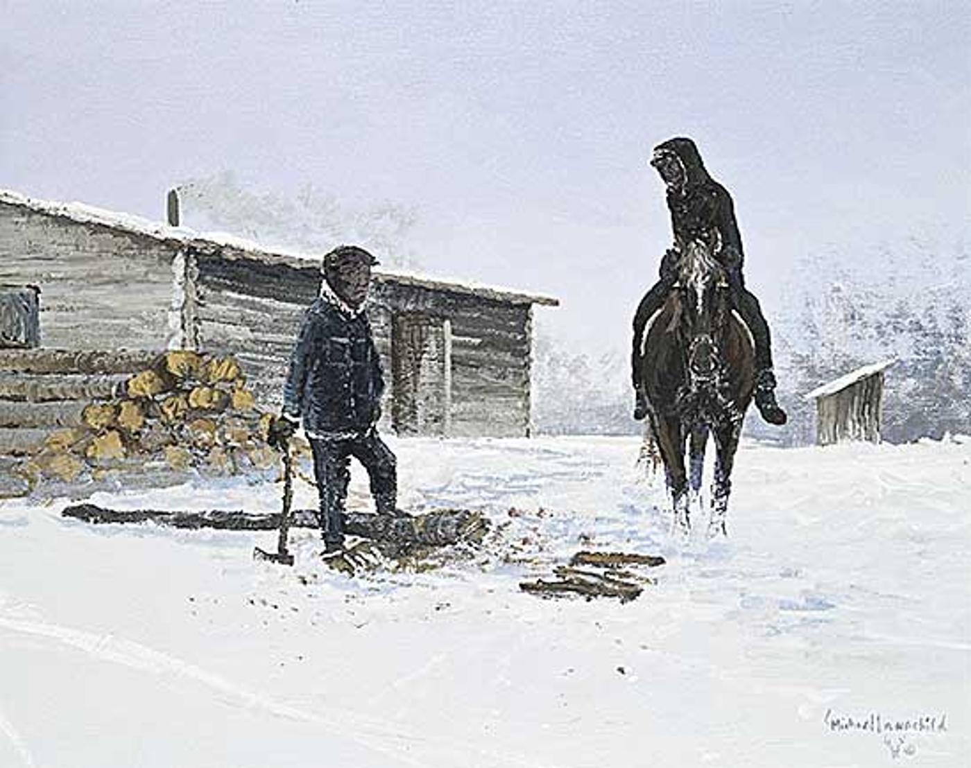 Michael Lonechild (1955) - Planning a Hunting Trip
