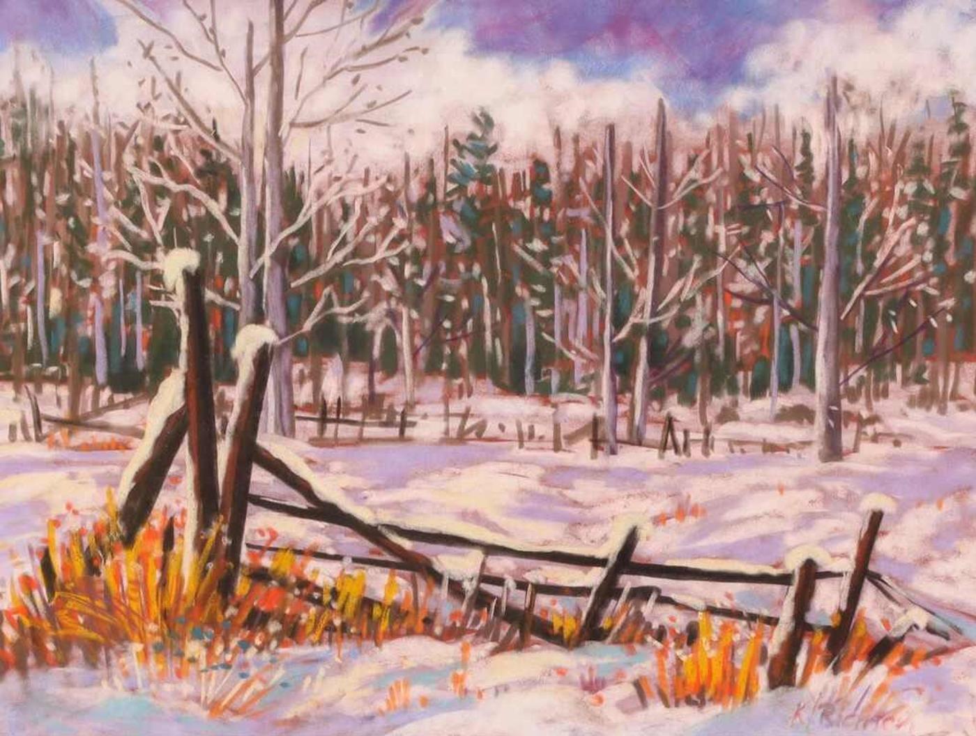 Karin Richter (1950) - Winter Sunshine