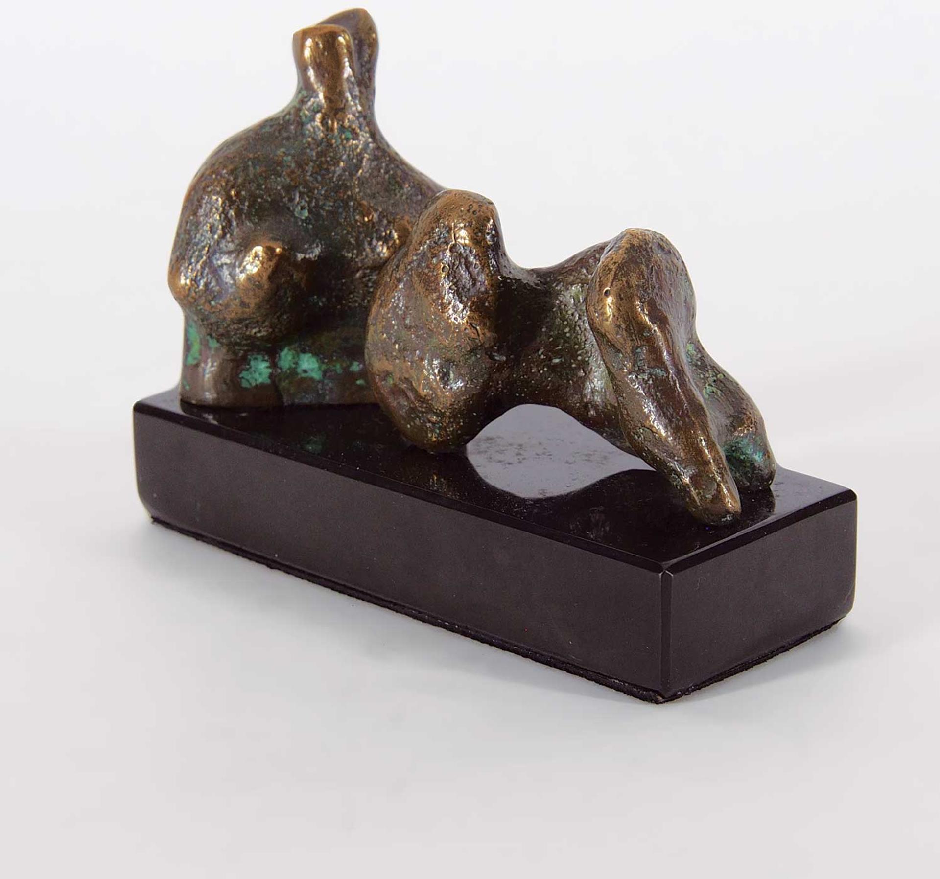 Jean-Guy Dallaire (1943-2023) - Two Piece Reclining Figure #12/12