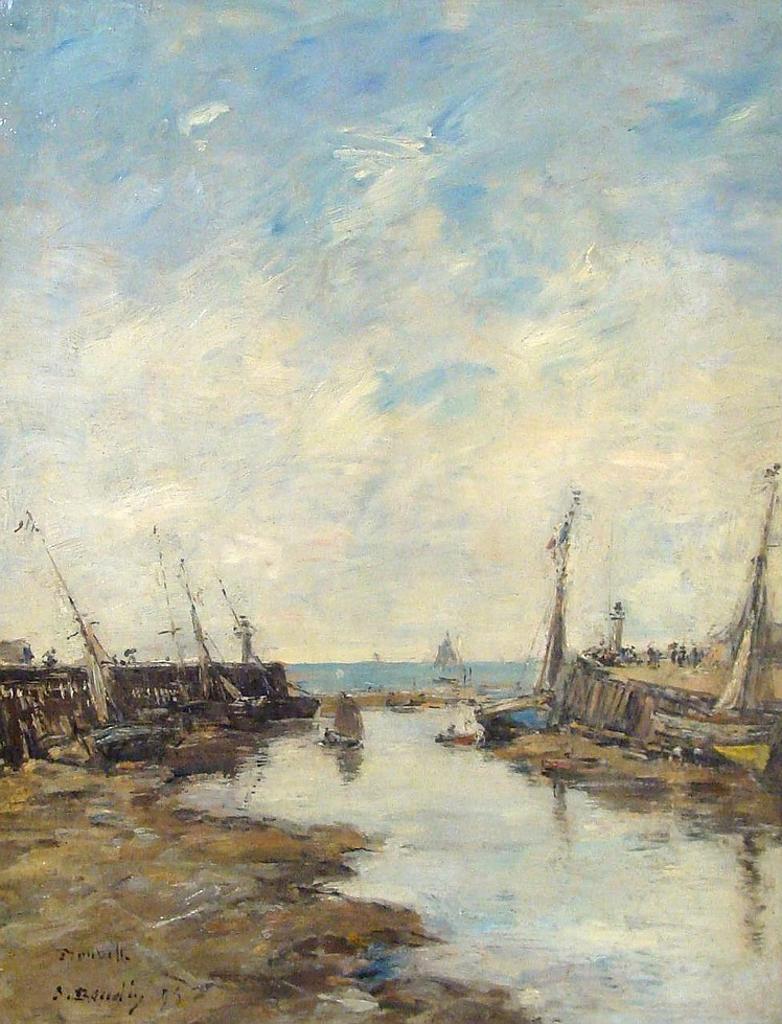 Eugène Louis Boudin (1824-1898) - Trouville