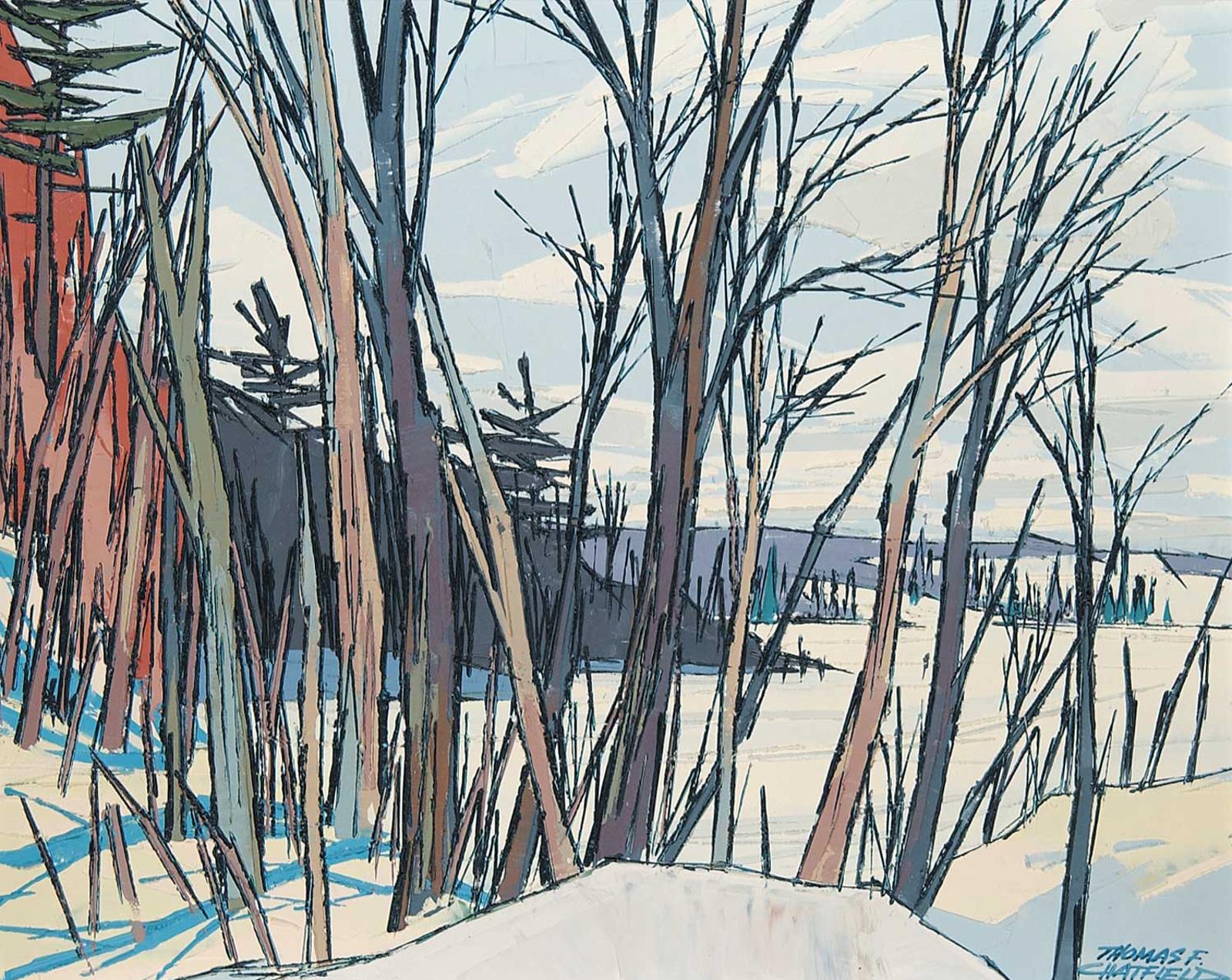 Thomas Frederick Haig Chatfield (1921-1999) - Edge of the Lake, Doe Lake, Muskoka Ont.