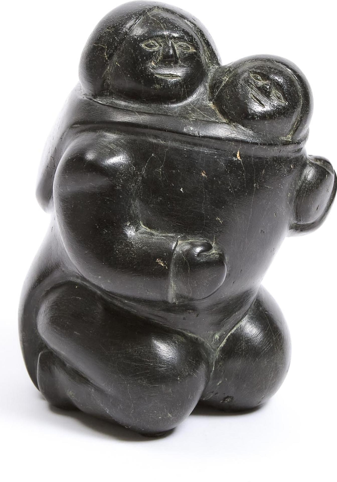 Mathew Aqigaaq (1940-2010) - Mother And Child, 1978