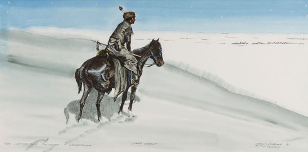 Henry [Niitsitaipoiyi] Standing Alone (1935-2010) - Camp Scout (03340/529)