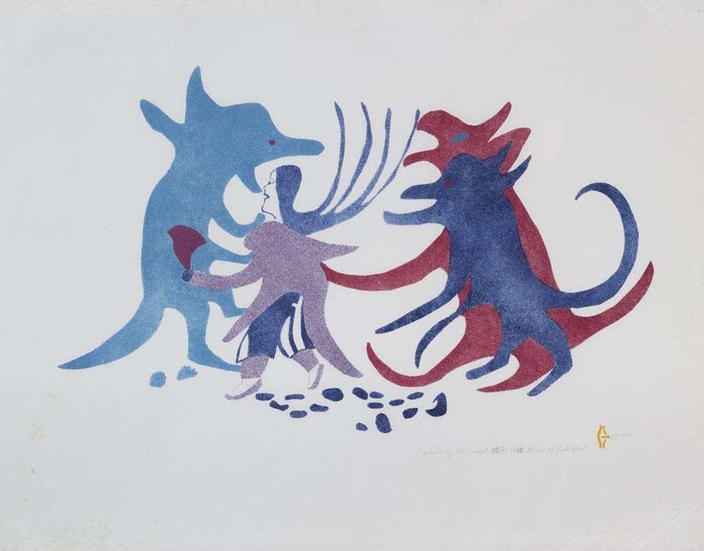 Myra Kukiiyaut (1929-2006) - Spirits Of The Night