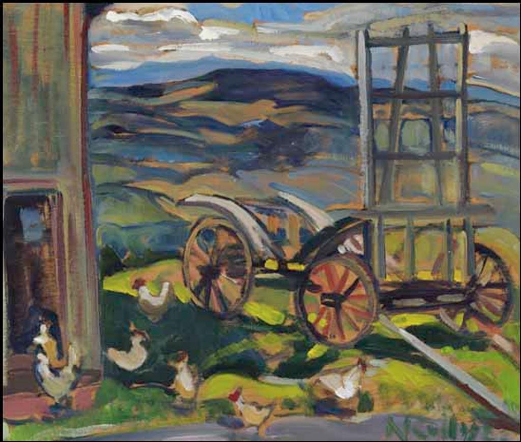 Nora Frances Elisabeth Collyer (1898-1979) - Looking Towards Murray Bay from Cap à l'Aigle Hilltop