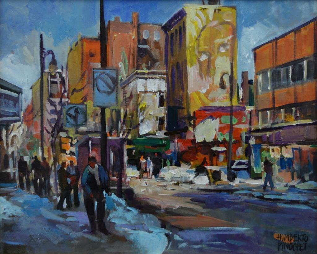 Humberto Pinochet (1956) - Rue St Catherine, Montreal