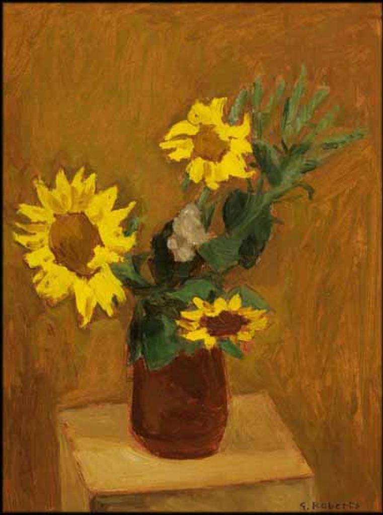 William Goodridge Roberts (1921-2001) - Sunflowers