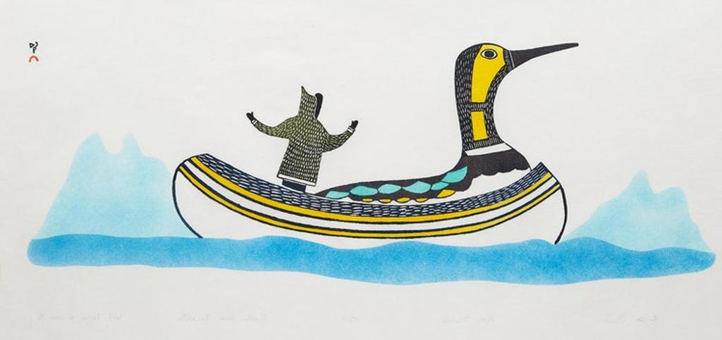 Pudlo Pudlat (1916-1992) - I Saw A Great Bird