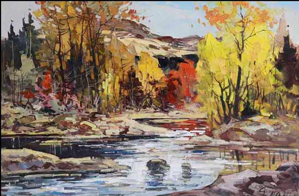 Geza (Gordon) Marich (1913-1985) - River Scene (02786/2013-1655)