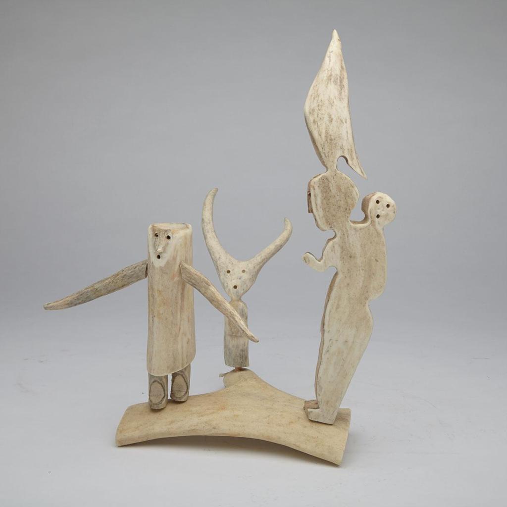 Luke Anowtalik (1932-2006) - Shaman Conjuring Spirits