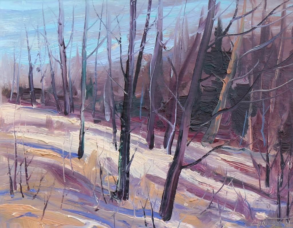 Rod Charlesworth (1955) - Bare Trees; 1989