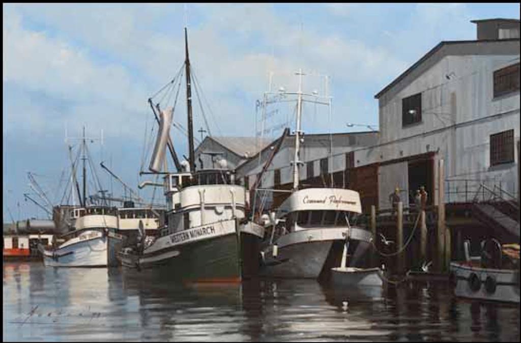John M. Horton (1935-2002) - Morning at Paramont