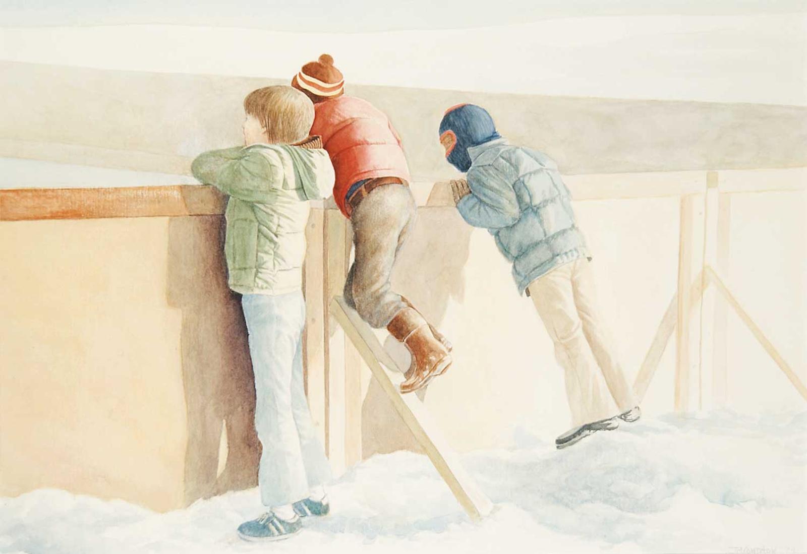 John Compton - Untitled - A Day at the Rink