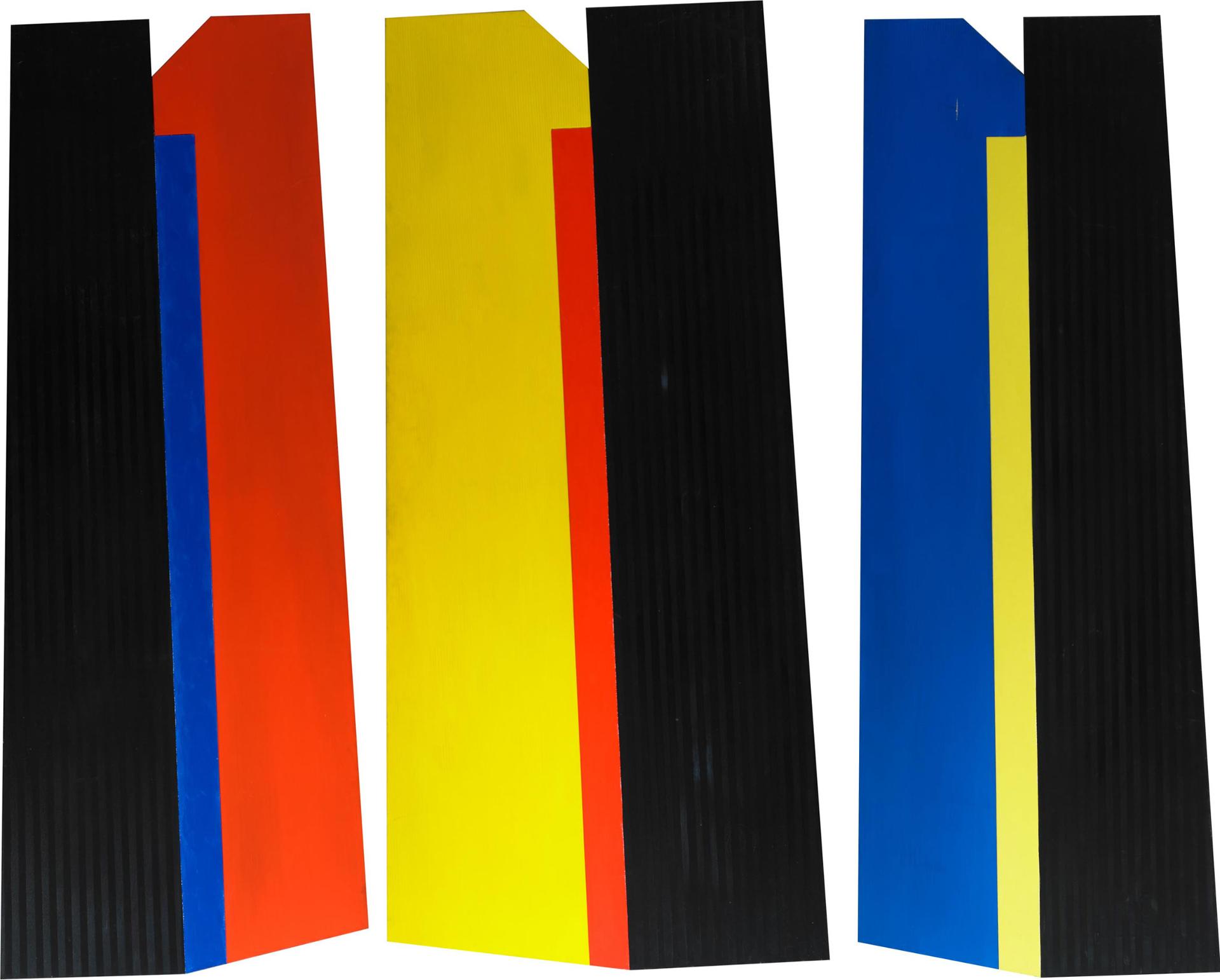 Ric Evans (1946) - Untitled (Triptych), 1989