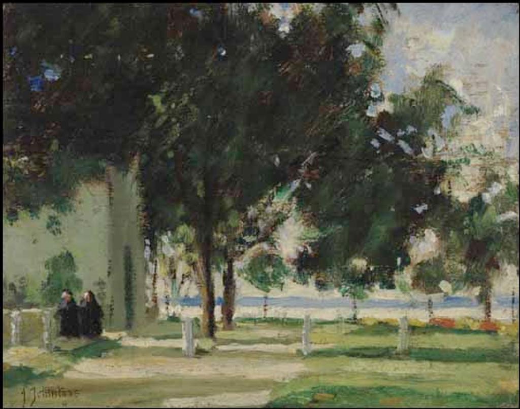 John Young Johnstone (1887-1930) - Old Church, Long Point