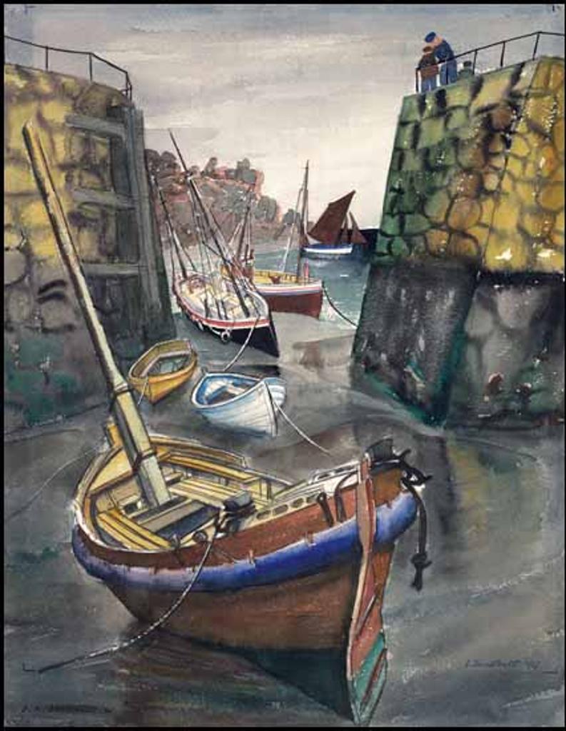Jack Leaonard Shadbolt (1909-1998) - Mousehole, Cornwall