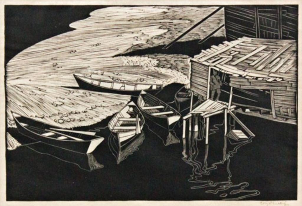 Walter Joseph (W.J.) Phillips (1884-1963) - Snake Island, Lake Winnipeg