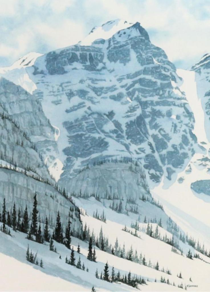 Earl Cummins (1922-2012) - Valley Of The Ten Peaks, Moraine Lake