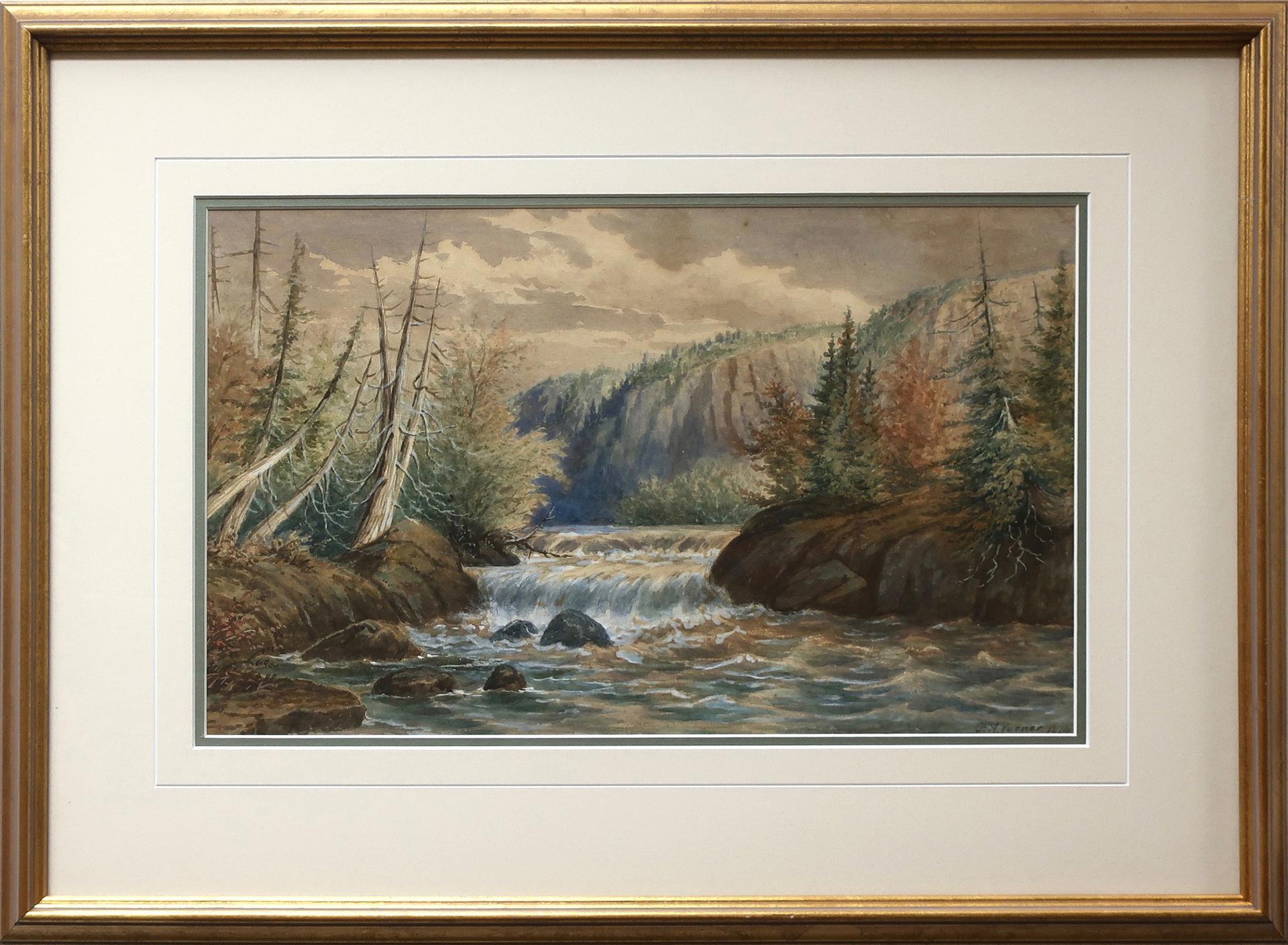 Frederick Arthur Verner (1836-1928) - Untitled (Fast Water)