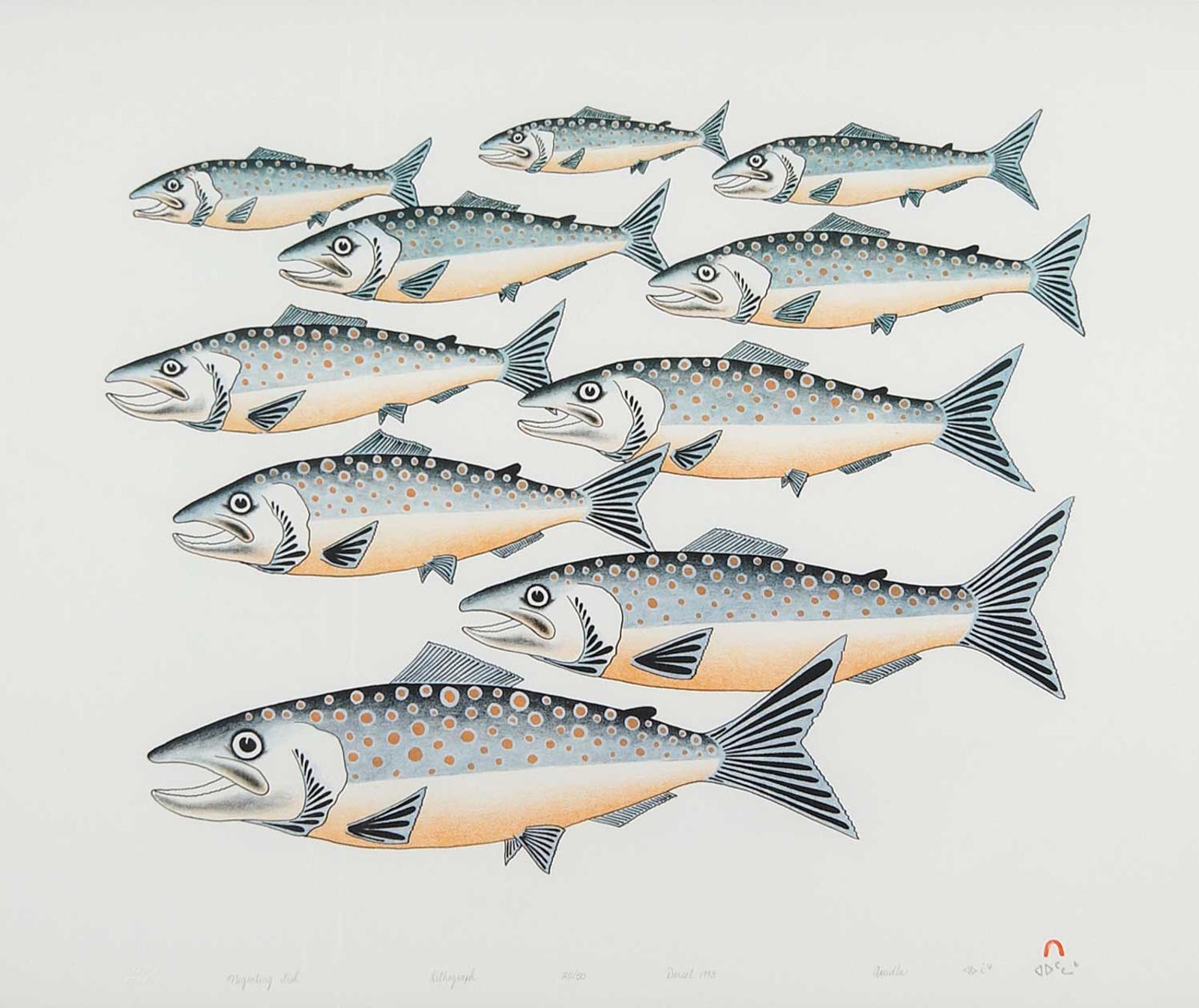 Pudlat (1923) - Migrating Fish  #25/50