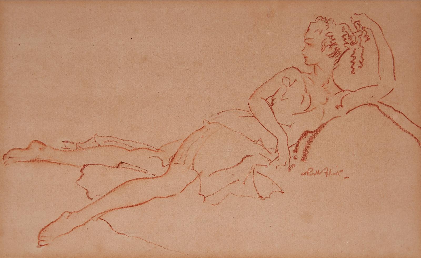 Sir William Russell Flint (1880-1969) - 1st Note For