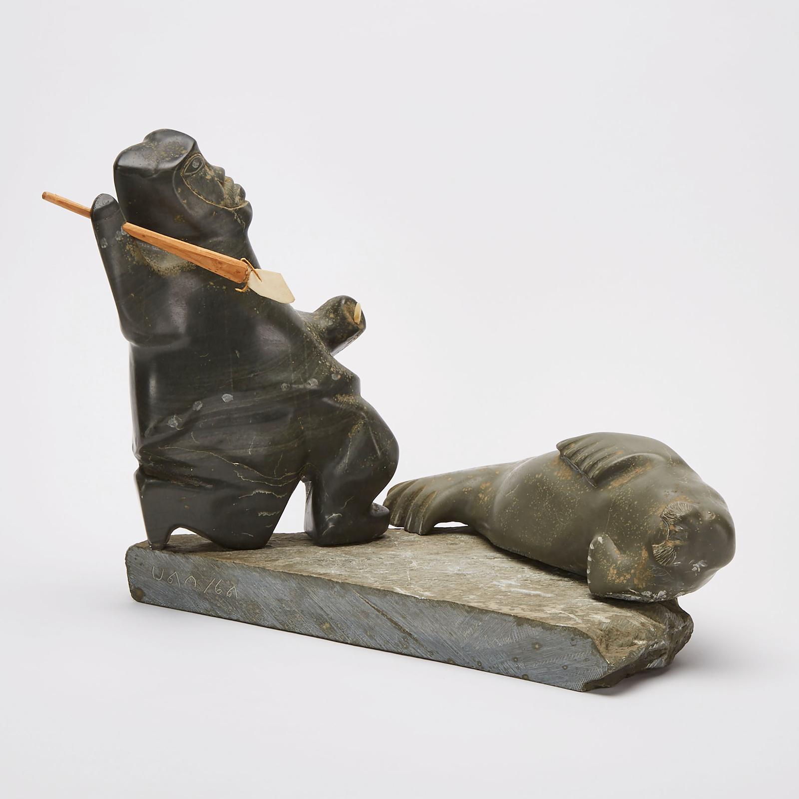 Davidee Kavik (1915) - Hunter Killing A Seal